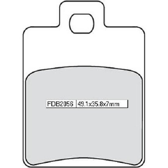 FERODO Bremsbelag FDB 2056 AG