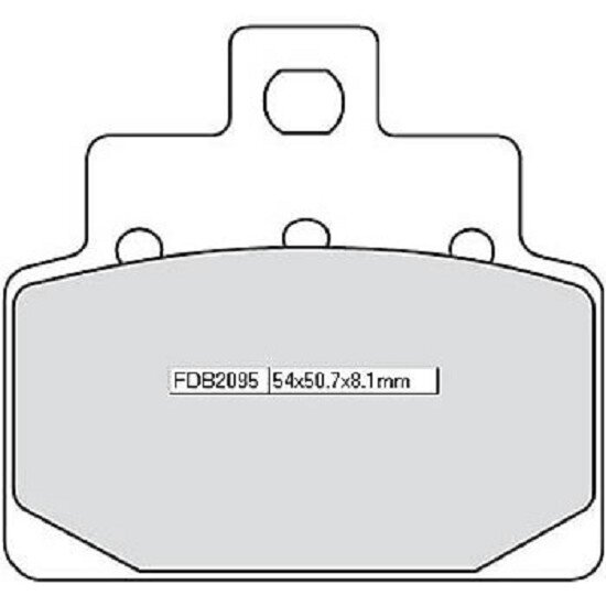 FERODO Bremsbelag FDB 2095 AG