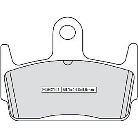 FERODO Bremsbelag FDB 2101 AG