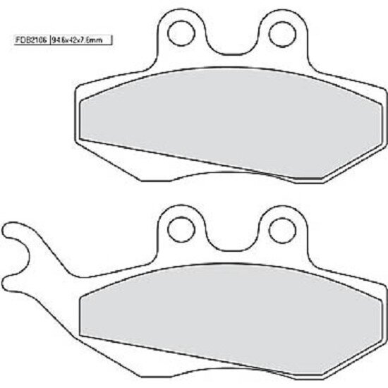 FERODO Bremsbelag FDB 2106 AG