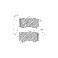 FERODO Eco-Friction Bremsbelag FDB2311EF