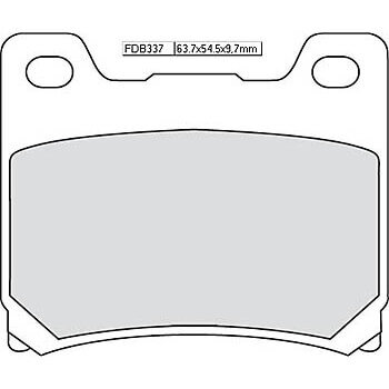 FERODO Bremsbelag FDB 337 EF