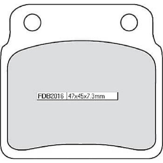 FERODO Sintered lining FDB 2016 SG
