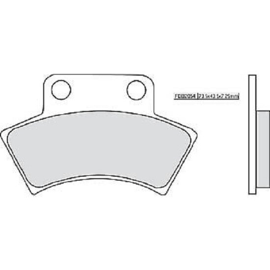 FERODO Sintered lining FDB 2054 SG