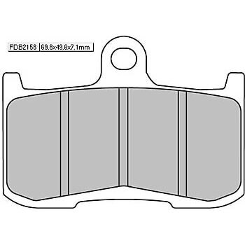FERODO Sintered lining FDB 2158 ST