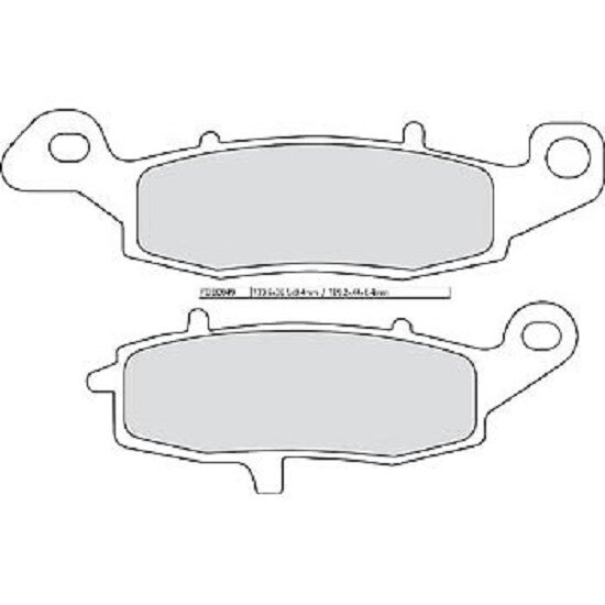 FERODO Sinter Racing Bremsbelag FDB 2049 XRAC