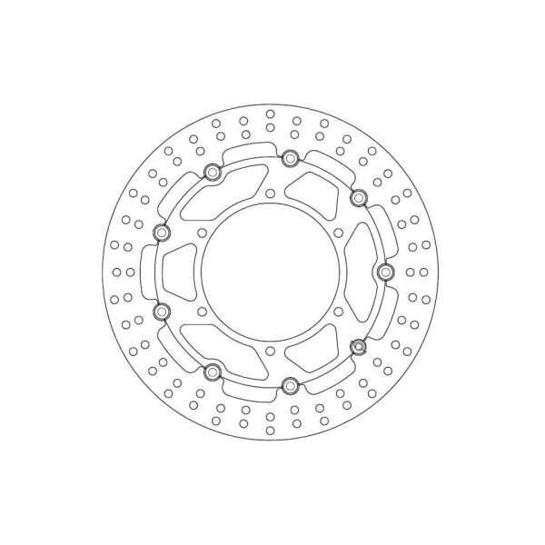 FERODO Brake disc FMD0129 RX