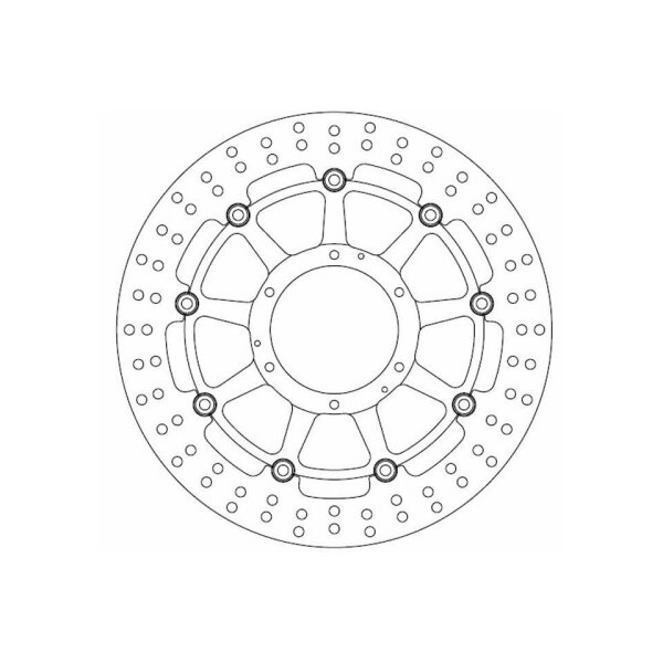 FERODO Brake disc FMD0135RX