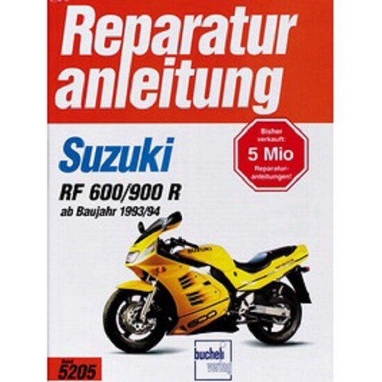 Motorbuch Vol. 5205 Repair manual SUZUKI RF 600/900 R, 93-/94-