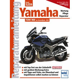 Motorbuch Bd. 5259 Reparatur-Anleitung YAMAHA TDM 900, 02-