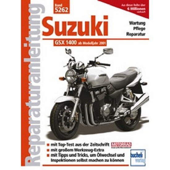 Motorbuch Bd. 5262 Reparatur-Anleitung SUZUKI GSX 1400, 01-