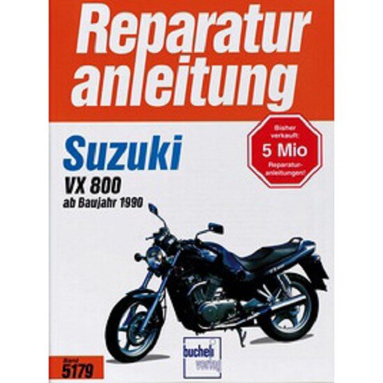 Motorbuch Vol. 5179 Repair manual SUZUKI VX 800, 90-