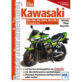 Motorbuch Bd. 5268 Reparatur-Anleitung KAWASAKI ZRX 1200R/S, 01-