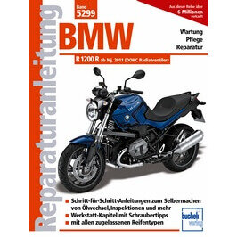 Motorbuch Bd. 5299 Repair manual for BMW R 1200 R, with radial valve cylinder head from M