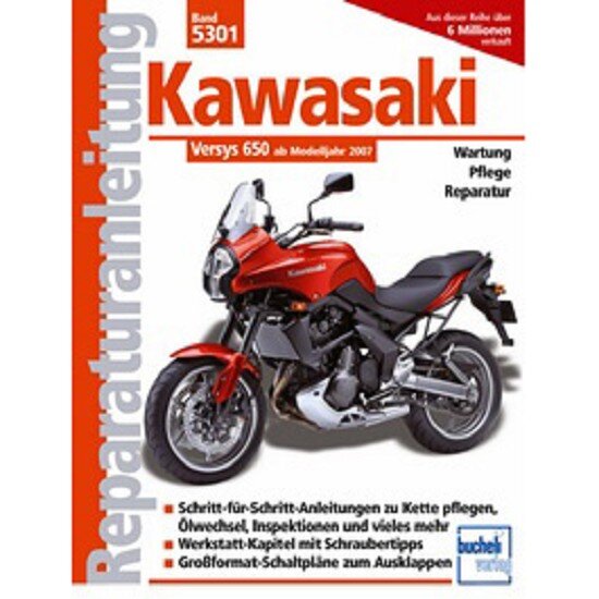 Motorbuch Vol. 5301 Repair Instructions KAWASAKI Versys 650 07-