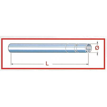 TNK SUZUKI VS 750 fork stand tube Intruder