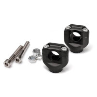 LSL Clamp kit XS models 22.2, black, handlebar riser