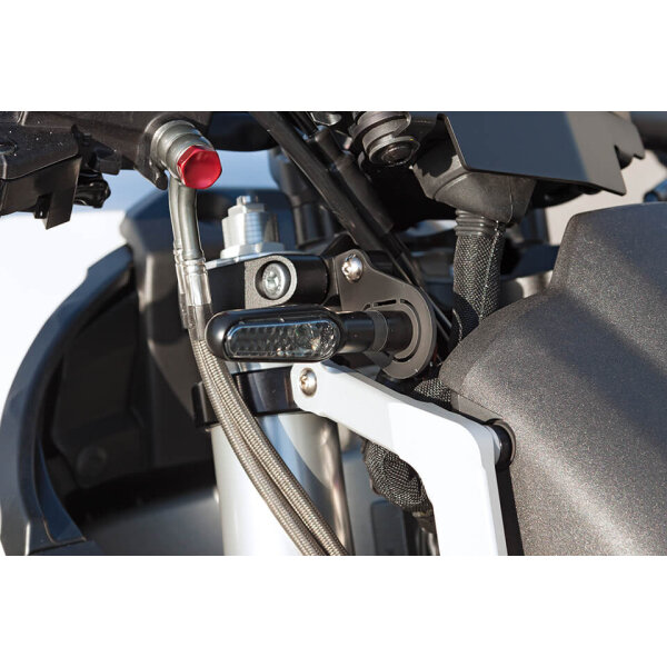 LSL YAMAHA indicator holder, for mounting YAMAHA indicators, black