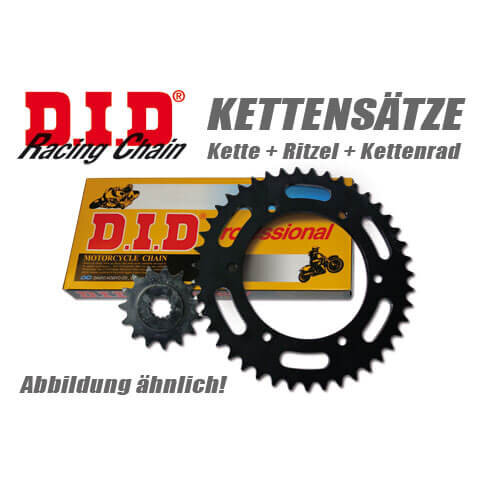 DID Kette und ESJOT Räder VX chain set XS 360 77-