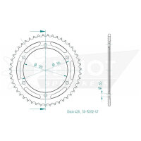 ESJOT Sprocket, 47 teeth