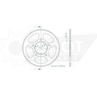 ESJOT Sprocket, 54 teeth, steel 428 pitch