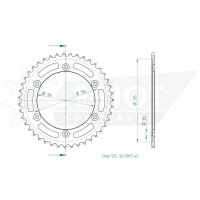 ESJOT Chain wheel, 43 teeth