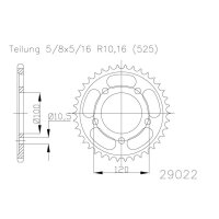 ESJOT Sprocket, 42 teeth