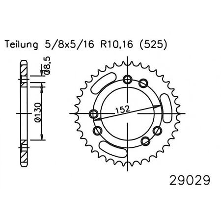 ESJOT Sprocket, 41 teeth