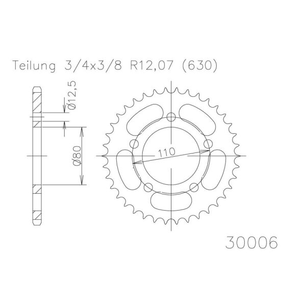 ESJOT Sprocket, 35 teeth