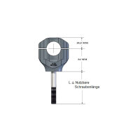 LSL Universal clamp kit GONIA Ø 28.6 mm