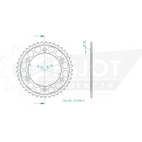 ESJOT Sprocket, 41 teeth