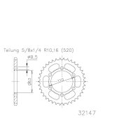 ESJOT Sprocket, 45 teeth