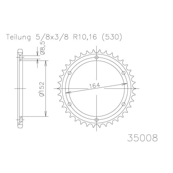 ESJOT Sprocket, 42 teeth