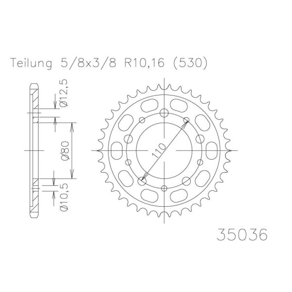 ESJOT Sprocket, 41 teeth