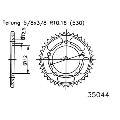 ESJOT Sprocket, 41 teeth