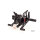 LSL 2-slide footrest system TRIUMPH Daytona 675, 13-, Quick Shift Racing