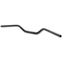 LSL X-Bar aluminum handlebar Flat Track X14, 1 1/8 inch, black bead blasted