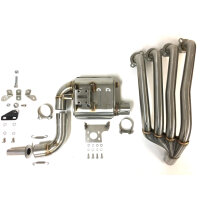 IXRACE MK1 stainless steel black slashcut complete system CB 650 R/CBR 650 R, 19-20, CB 650 F/CBR 650 F 17-18