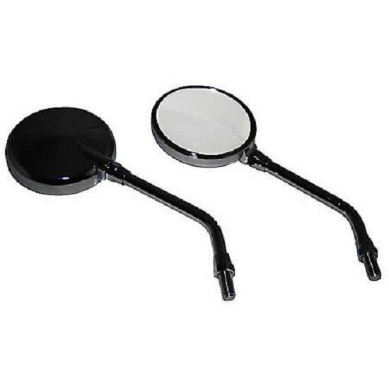 Mini handlebar mirror, black