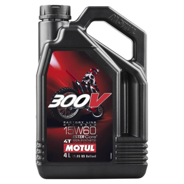 MOTUL 4T engine oil 300V FACTORY LINE OFFROAD, 15W-60, 4L