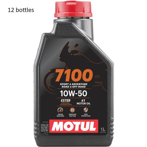 MOTUL 4T engine oil 7100, 10W-50, 1L, X12 carton