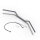 LSL Handlebar kit Flat Track L14, Ø25.4 mm with brake line, H-D Nightster, 22-