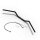 LSL Handlebar kit Flat Track L14, Ø25.4 mm with brake line, H-D Nightster, 22-