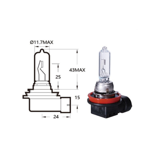 Hauptscheinwerferlampe | 12V 65W H9