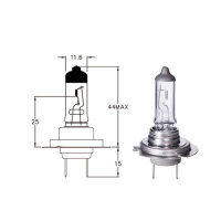 Hauptscheinwerferlampe | 12V 55W H7 Px26d