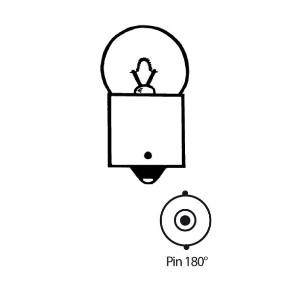 Kugellampe | 12V 10W