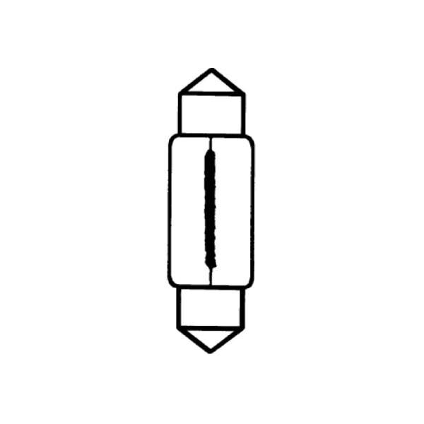 Soffittenlampe | 6V5W SV8.5