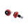 LSL Crash Ball Bar End Weights, signal red