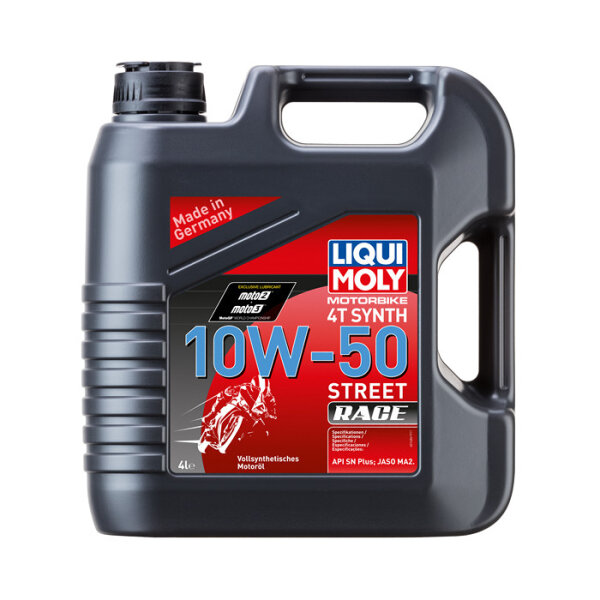 LIQUI MOLY 4T 10W-50 Street Race | 4 Liter