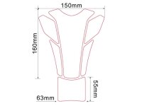 Keiti Tankpad Colour KTM TKT-101K